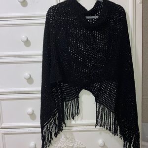 Black shawl